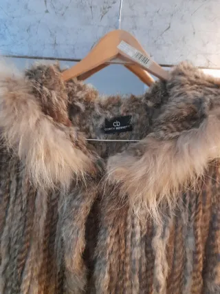 Chaleco Piel Conejo CD COFFRET T.42/44