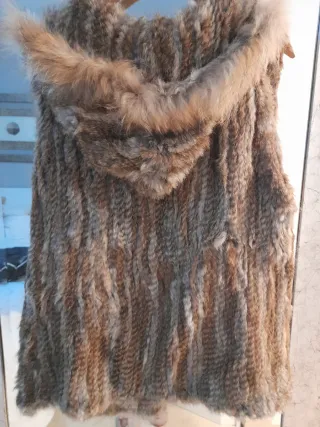 Chaleco Piel Conejo CD COFFRET T.42/44