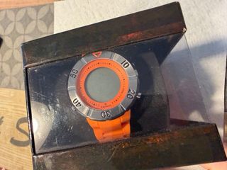 Reloj Kronos Blak Naranja Nuevo