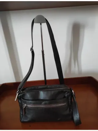 Borsa Pergolesi vera Pelle Nero