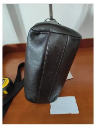 Borsa Pergolesi vera Pelle Nero