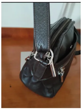 Borsa Pergolesi vera Pelle Nero