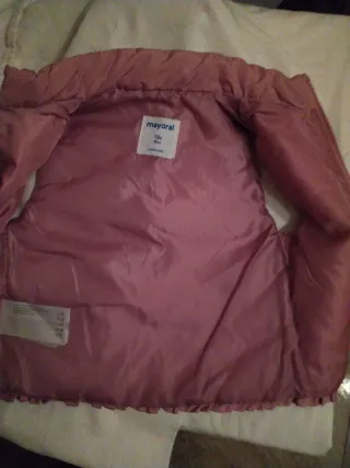 Chaleco acolchado rosa Con regalo!!!