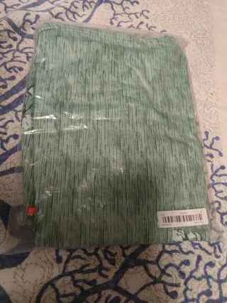 Camiseta Verde Flores Mujer Talla 2XL Nueva