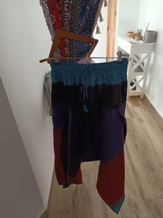 Lote 2 pantalones harem mujer talla única