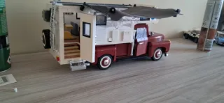 Autocaravana bloques decorativa