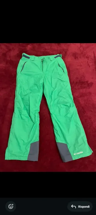 Pantaloni Neve Columbia TagliaMUomo UsatoMaiUsato