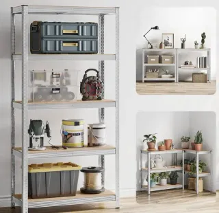 Pack DOS UNIDADES estanterías galvanizadas NUEVAS