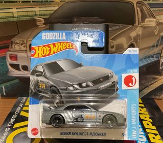 Hot Wheels Godzilla Nissan Skyline GT-R