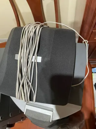 Altavoces Philips Plata y Negro