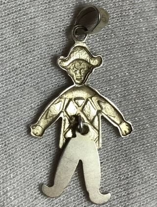 Colgante Plata Ley Bufón Articulado + Regalo