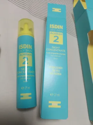 Isdin oily skyn acniben 2 night concentrate 27 ml