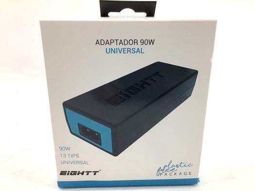 Adaptador EIGHTT 90W Universal 13 Tips