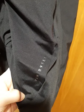 Culotte Ciclismo Mujer VAN RYSEL NegroTalla L