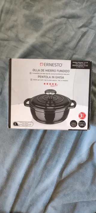 Olla de hierro fundido Ernesto