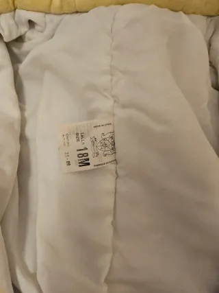 Buzo bebe , azul cielo. Talla 18 meses