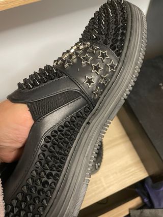 Mocasines Philipp Plein Tachuelas Estrellas Negro