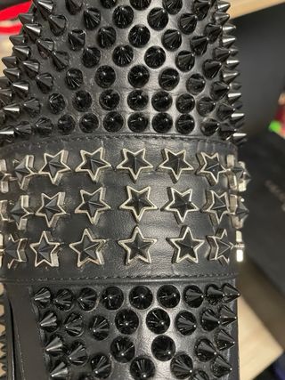 Mocasines Philipp Plein Tachuelas Estrellas Negro