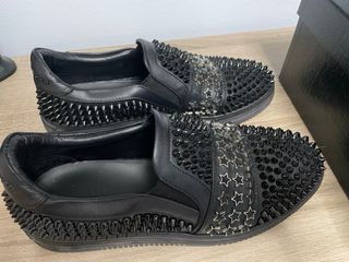 Mocasines Philipp Plein Tachuelas Estrellas Negro