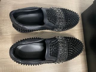 Mocasines Philipp Plein Tachuelas Estrellas Negro
