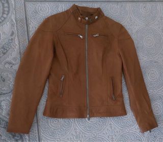 Chaqueta de piel Made in Italy 100% piel
