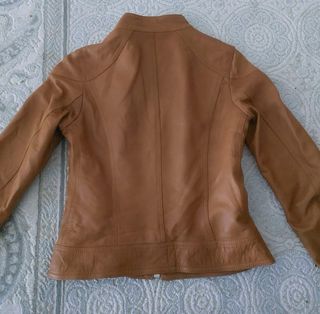 Chaqueta de piel Made in Italy 100% piel