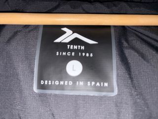 Abrigo TENTH Negro y Talla L Hombre