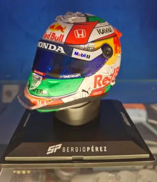 Casco F1 Sergio Pérez Escala 1:5