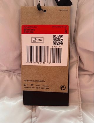 Chaqueta Nike Therma-FIT Blanca