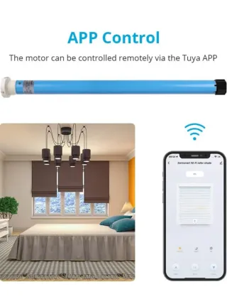 Motor persiana Zemismart WiFi Tuya 10kg