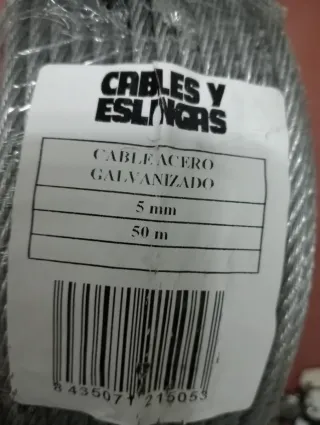 Rollo de cable Acero galvanizado