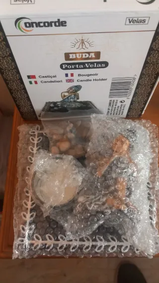 Portavelas Buda "Concorde" Nuevo