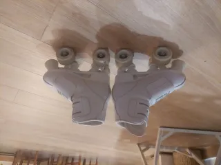 Patines artísticos blancos talla 31.