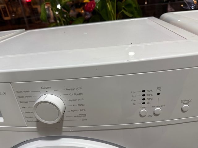 Lavadora Sauber 7kg 1000 RPM