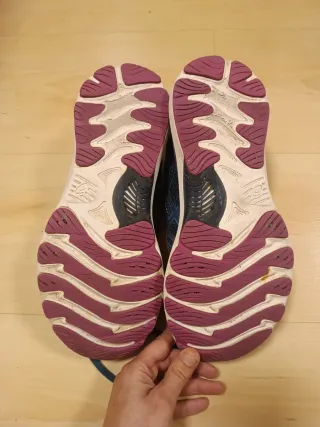 ASICS Gel Nimbus 23 Zapatillas Correr Azul/Rosa