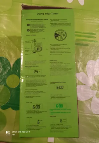 Temporizador Riego Automático PlantedPerfect