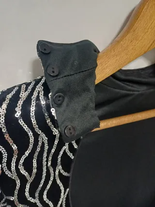 Vestido de fiesta bershka