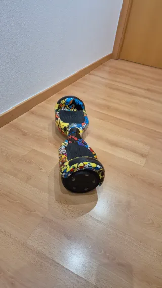 Hoverboard Patinete Eléctrico Diseño Graffiti