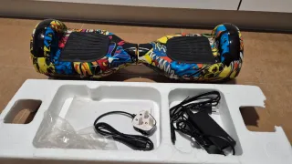 Hoverboard Patinete Eléctrico Diseño Graffiti