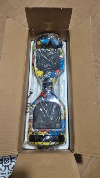 Hoverboard Patinete Eléctrico Diseño Graffiti