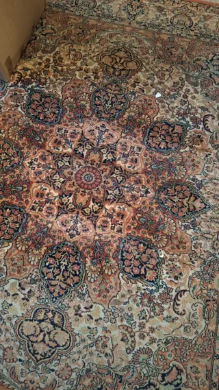 Alfombra de lana multicolor 200x262 Urge vender.