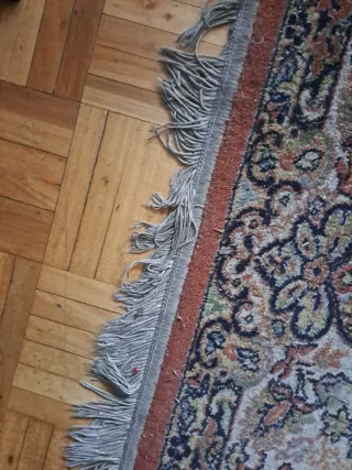 Alfombra de lana multicolor 200x262 Urge vender.