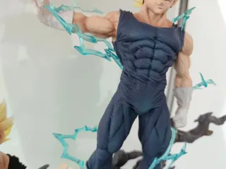 Dragon Ball Majin Vegeta Super Saiyan Statue Bust