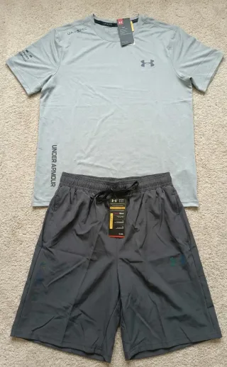 Conjunto Under Armour T-shirt y Shorts Talla L