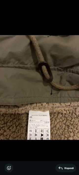 Giacca Uomo Benetton Taglia 46 OttimoUsato