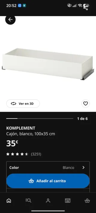 Armario Modular PAX Blanco Ikea