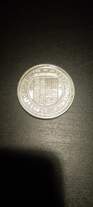 Moneda de 8 Reales - Reyes Católicos