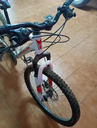 Bicicleta juvenil blanca BIOCYCLE