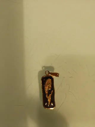 Colgante Damasquinado Virgen Niña