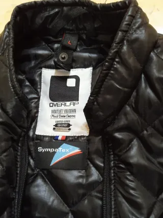 Chaqueta de moto con proyectores